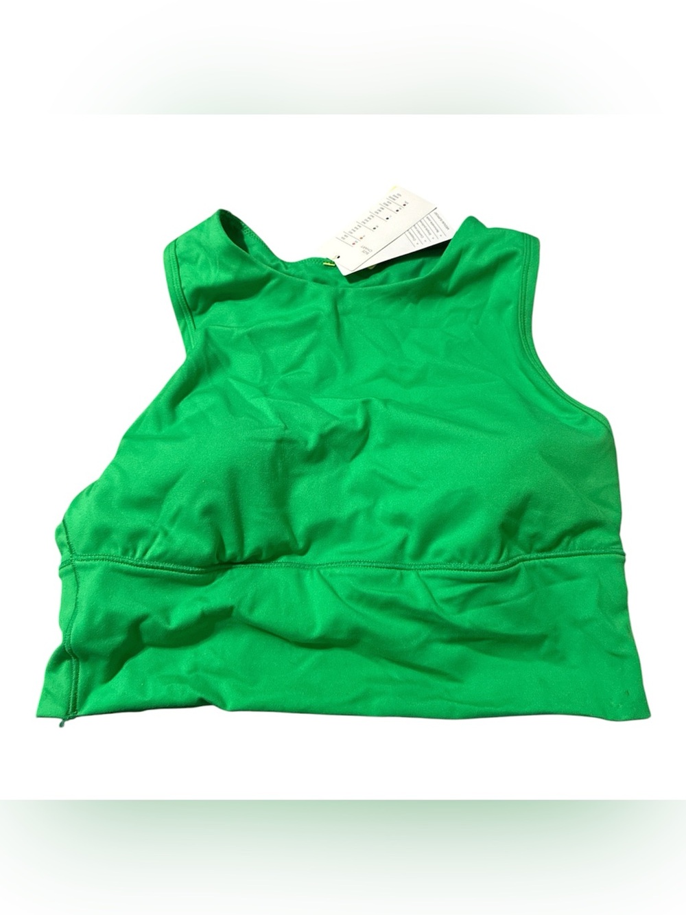 all in motion Green High-Neck Sports Bra